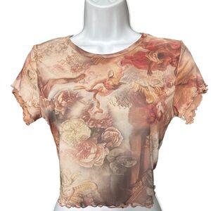 Floral Print Women's Top